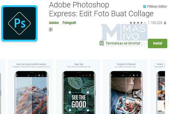 download adobe photoshop express