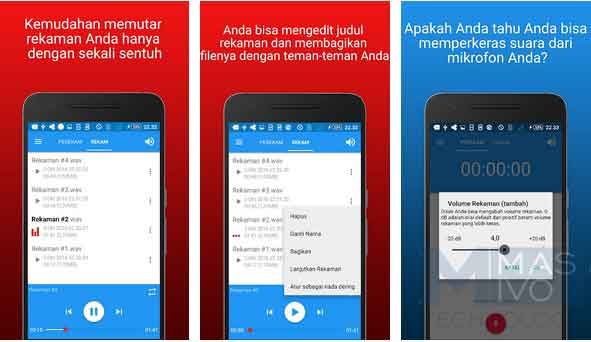 download aplikasi perekam suara dan musik