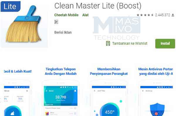 download aplikasi pembersih sampah android tanpa iklan