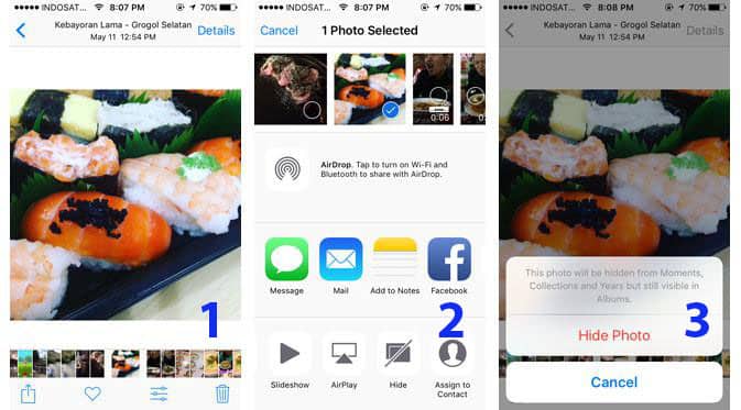 cara menyembunyikan foto di iphone dengan aplikasi