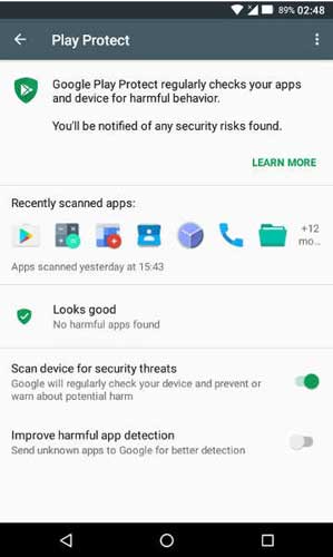 cara proteksi android dari malware