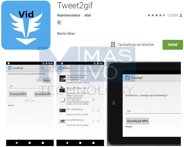 aplikasi download video dari twitter