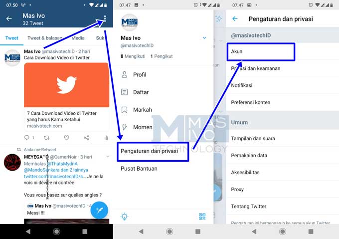 Hapus Akun Twitter Menggunakan Aplikasi