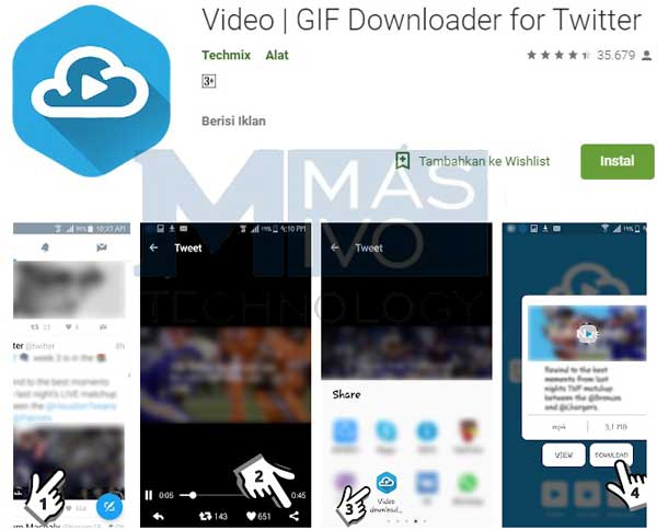 download video twitter android