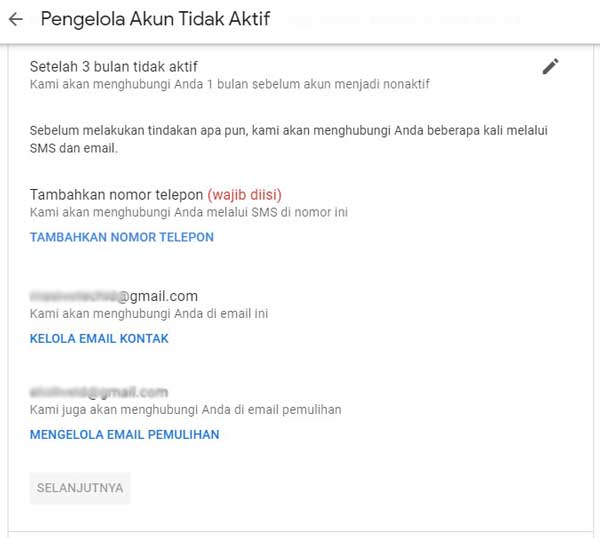 Trik cepat cara menghapus akun google secara permanen