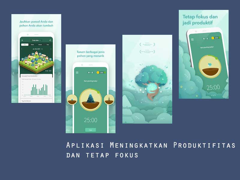 aplikasi produktifitas terbaik dan tetap fokus