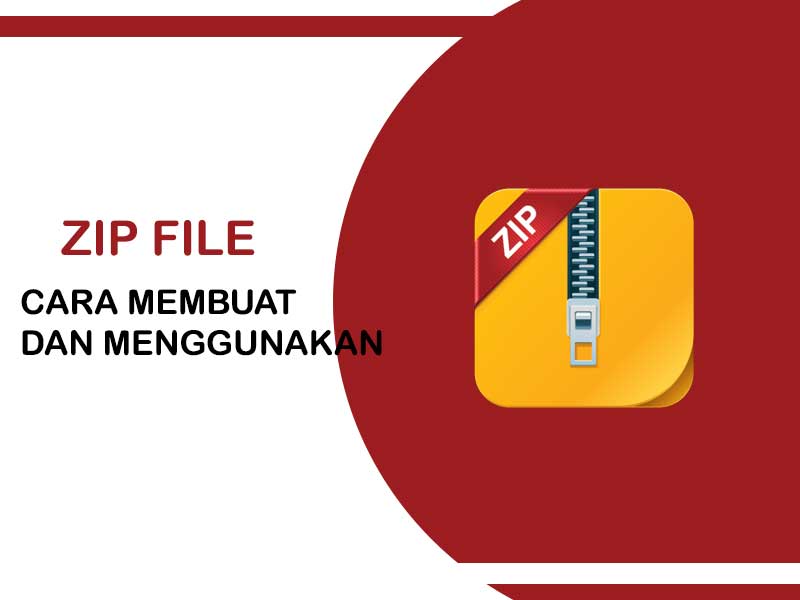 membuat file zip di macos dan windows